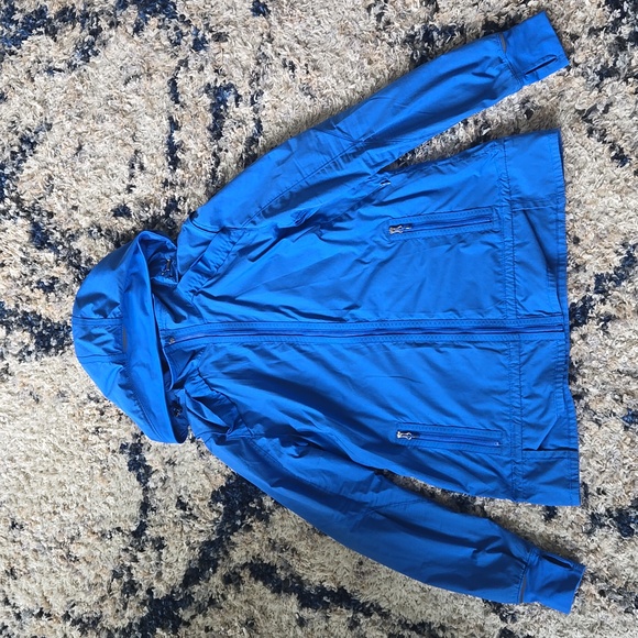 Lululemon "Run Bandit" Women's Size 12 Hooded Running Jacket - Picture 2 of 7